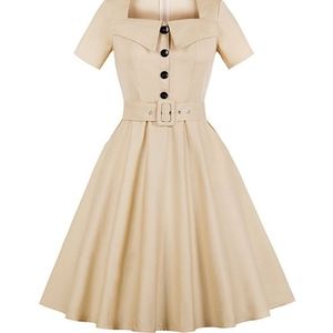 NWT vintage look dress with belt